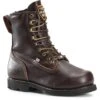 Carolina Boots: Men's CA518 Brown Steel Toe INT 2.0 Domestic Broad Toe Winged D3O Internal MetGuard Work Boot -Work Shoe Store cla 001 ca518edit