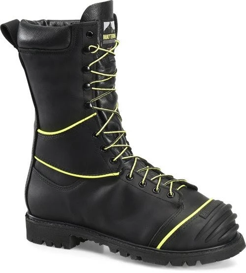 Matterhorn Boots: Men's CV12000 Black Steel Toe 10" Internal Metguard Waterproof Lace To Toe Work Boot 3 Matterhorn Boots: Men's CV12000 Black Steel Toe 10" Internal Metguard Waterproof Lace To Toe Work Boot