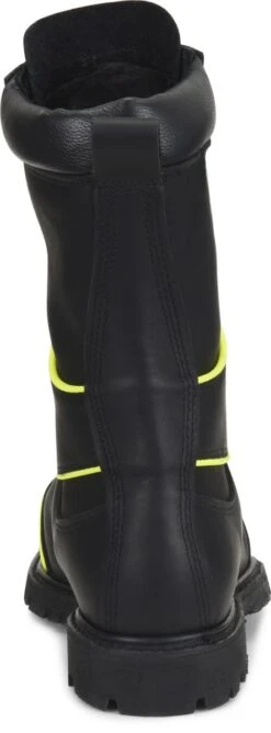 Matterhorn Boots: Men's CV12000 Black Steel Toe 10" Internal Metguard Waterproof Lace To Toe Work Boot 13 Matterhorn Boots: Men's CV12000 Black Steel Toe 10" Internal Metguard Waterproof Lace To Toe Work Boot -Work Shoe Store cv12000 500xauto heel