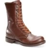 Corcoran Boots: Women's CV1516 Historic Brown 10" USA Made Jump Boot -Work Shoe Store cv1516 500xauto