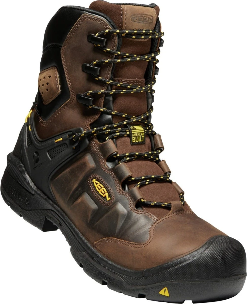 Keen Utility: Men's 1024222 Dark Earth Black Dover 8" Carbon Fiber Waterproof Work Boot 5 Keen Utility: Men's 1024222 Dark Earth Black Dover 8" Carbon Fiber Waterproof Work Boot - Image 3