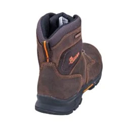 Danner Boots: Men's 12435 Waterproof Brown Leather Crafter Slip-Resistant Boots 15 Danner Boots: Men's 12435 Waterproof Brown Leather Crafter Slip-Resistant Boots -Work Shoe Store danner 12433 b 01 1