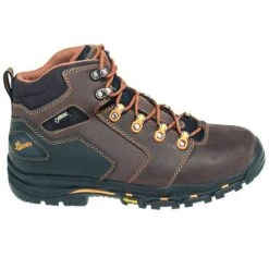 Danner Boots: Men's 13858 Brown Waterproof Vicious Work Boots -Work Shoe Store danner 13858 o 01 1