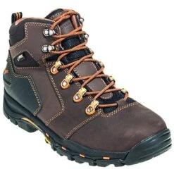 Danner Boots: Men's 13858 Brown Waterproof Vicious Work Boots -Work Shoe Store danner 13858 p 01 1