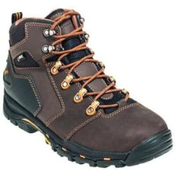 Danner Boots: Men's 13860 EH Brown Waterproof Composite Toe Vicious Work Boots -Work Shoe Store danner 13858 p 01 1 1