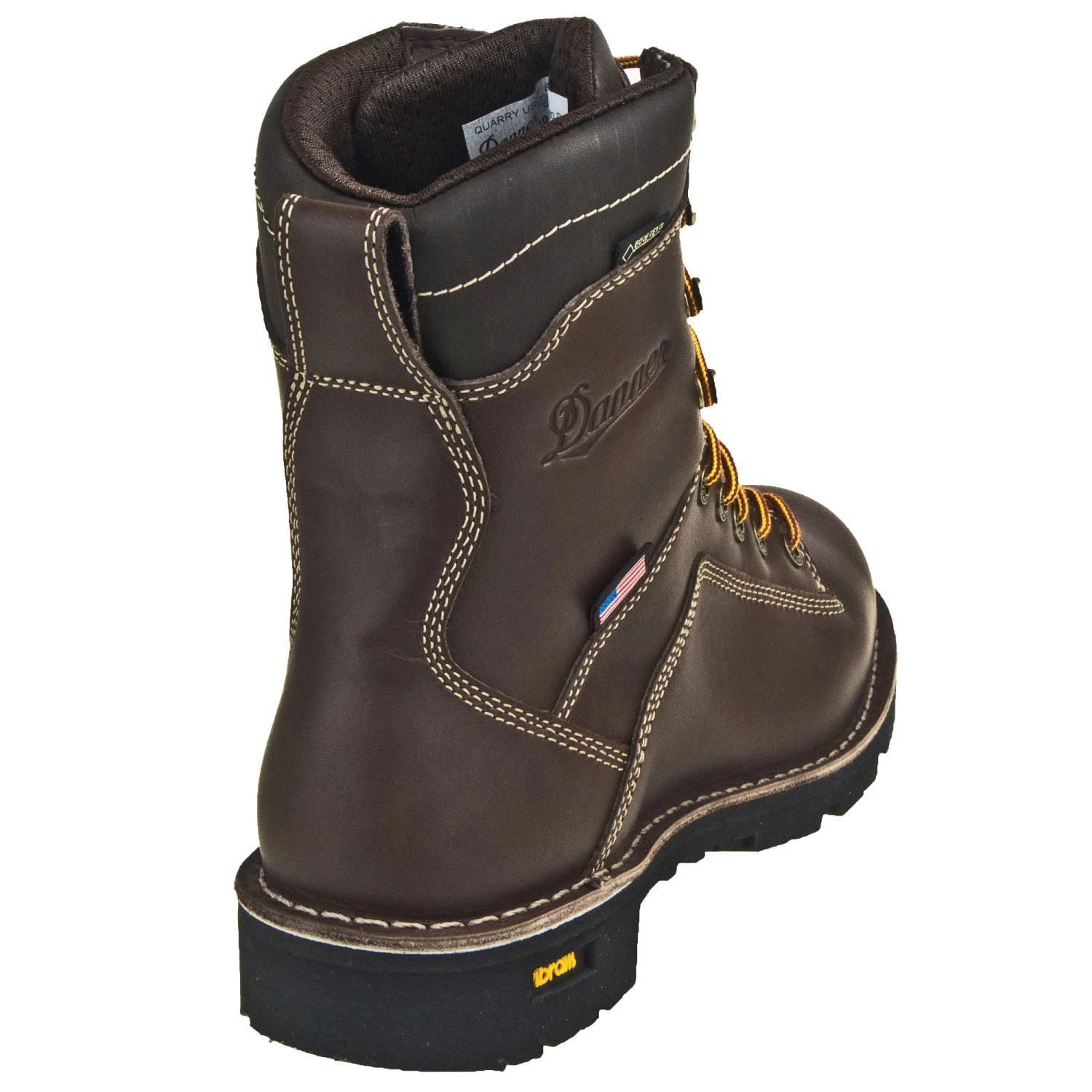Danner Boots: Men's 17305 Brown Quarry USA Made Waterproof Boots 9 Danner Boots: Men's 17305 Brown Quarry USA Made Waterproof Boots - Image 7