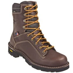 Danner Boots: Men's 17305 Brown Quarry USA Made Waterproof Boots 11 Danner Boots: Men's 17305 Brown Quarry USA Made Waterproof Boots -Work Shoe Store danner 17305 p 01