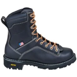Danner Boots: Men's 17309 Black EH USA-Made Waterproof 8 Inch Quarry Work Boots 12 Danner Boots: Men's 17309 Black EH USA-Made Waterproof 8 Inch Quarry Work Boots -Work Shoe Store danner 17309 o 01