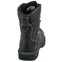 Danner Boots: Men's 17311 Black American-Made EH Waterproof Alloy Toe Boots -Work Shoe Store danner 17311 b 01