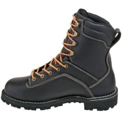 Danner Boots: Men's 17311 Black American-Made EH Waterproof Alloy Toe Boots -Work Shoe Store danner 17311 i 01