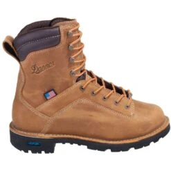 Danner Boots: Men's 17319 Brown Waterproof USA-Made EH Insulated Quarry Boots 12 Danner Boots: Men's 17319 Brown Waterproof USA-Made EH Insulated Quarry Boots -Work Shoe Store danner 17319 o 01