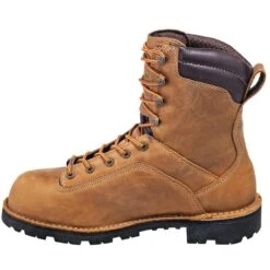 Danner Boots: Men's 17321 Brown Safety Toe USA Made 400G NMT Boots -Work Shoe Store danner 17321 i 01
