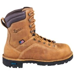 Danner Boots: Men's 17321 Brown Safety Toe USA Made 400G NMT Boots -Work Shoe Store danner 17321 o 01