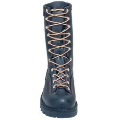 Danner Boots: Men's 18102 Black USA-Made Flashpoint Fire-Resistant Boots -Work Shoe Store danner 18102 f 01