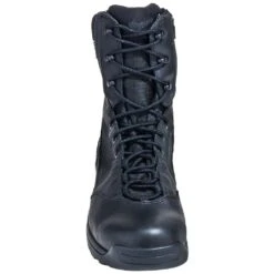 Danner Boots: Men's 28012 Black Waterproof Kinetic Side Zip 8 Inch Leather Boots -Work Shoe Store danner 28012 f 01