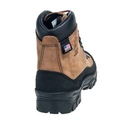 Danner Boots: Men's 37440 USA-Made Brown Waterproof Crater Rim Hiking Boots -Work Shoe Store danner 37440 b 01