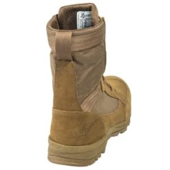 Danner Boots: Men's 55316 Tan 8-Inch Leather/Nylon Military Style Coyote Work Boots -Work Shoe Store danner 55316 b 01 1