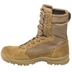 Danner Boots: Men's 55316 Tan 8-Inch Leather/Nylon Military Style Coyote Work Boots -Work Shoe Store danner 55316 i 01 1