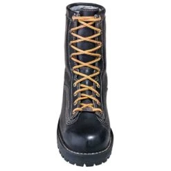 Danner Boots: Men's Black 11500 USA-Made EH Waterproof Super Rain Forest Boots -Work Shoe Store danner no f 01