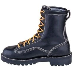 Danner Boots: Men's Black 11500 USA-Made EH Waterproof Super Rain Forest Boots -Work Shoe Store danner no i 01