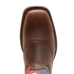 Durango Boots: Men's DB4446 Brown Rebel Texas Flag Pull On Square Toe Work Boot 5 Durango Boots: Men's DB4446 Brown Rebel Texas Flag Pull On Square Toe Work Boot - Image 3