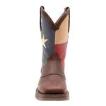 Durango Boots: Men's DB4446 Brown Rebel Texas Flag Pull On Square Toe Work Boot 6 Durango Boots: Men's DB4446 Brown Rebel Texas Flag Pull On Square Toe Work Boot - Image 4