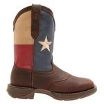 Durango Boots: Men's DB4446 Brown Rebel Texas Flag Pull On Square Toe Work Boot 8 Durango Boots: Men's DB4446 Brown Rebel Texas Flag Pull On Square Toe Work Boot - Image 6