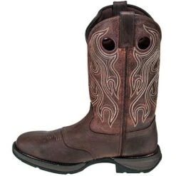Durango Boots: Men's12 Inch Round Toe Leather Cowboy Boots DB5474 -Work Shoe Store db5474 rockyi 01