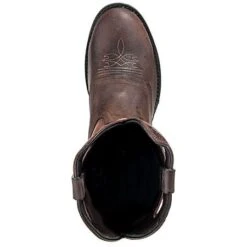 Durango Boots: Men's12 Inch Round Toe Leather Cowboy Boots DB5474 -Work Shoe Store db5474 rockyt 01