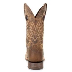 Durango Boots: Men's DDB0221 Brown Rebel Pro 12 Inch Pull On Square Toe Work Boot 15 Durango Boots: Men's DDB0221 Brown Rebel Pro 12 Inch Pull On Square Toe Work Boot -Work Shoe Store ddb0221 back