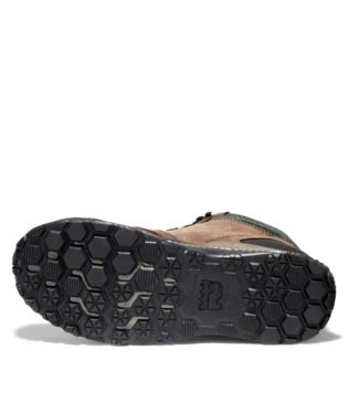 Timberland Pro Boots: Men's A1ZRC Brown Green Reaxion Composite Toe Waterproof Hiker 7 Timberland Pro Boots: Men's A1ZRC Brown Green Reaxion Composite Toe Waterproof Hiker - Image 5