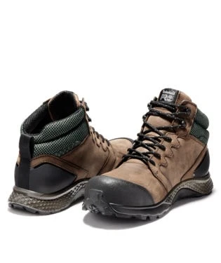 Timberland Pro Boots: Men's A1ZRC Brown Green Reaxion Composite Toe Waterproof Hiker 9 Timberland Pro Boots: Men's A1ZRC Brown Green Reaxion Composite Toe Waterproof Hiker - Image 7