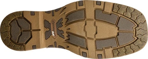 Double H Boots: Men's DH5241 Brown Square Composite Toe 12" Elijah Workflex MAX Cowboy Boot 9 Double H Boots: Men's DH5241 Brown Square Composite Toe 12" Elijah Workflex MAX Cowboy Boot - Image 7