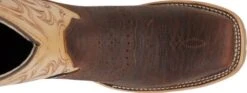 Double H Boots: Men's DH5305 Brown Square Steel Toe Graham 11" ICE Roper Cowboy Boot -Work Shoe Store dh5305 500xauto top