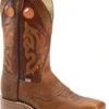 Double H Boots: Men's DH5400 Brown Square Steel Toe ICE Roper 13" Pull On Cowboy Boot 1 Double H Boots: Men's DH5400 Brown Square Steel Toe ICE Roper 13" Pull On Cowboy Boot -Work Shoe Store dh5400 500xauto