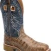 Double H Boots: Men’s DH7011 Navy NYLES 11” Steel Toe Square Toe Roper -Work Shoe Store dh7011 500xauto