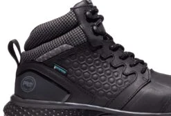 Timberland Pro Boots: Women's A21QA Black Grey Reaxion Composite Toe Waterproof Hiker