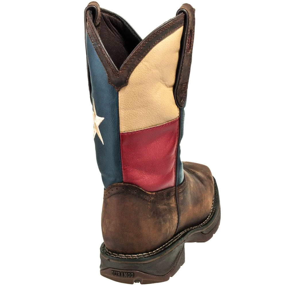 Durango Boots: Men's Steel Toe DB021 EH Texas Flag Cowboy Boots 3 Durango Boots: Men's Steel Toe DB021 EH Texas Flag Cowboy Boots