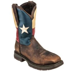 Durango Boots: Men's Steel Toe DB021 EH Texas Flag Cowboy Boots 13 Durango Boots: Men's Steel Toe DB021 EH Texas Flag Cowboy Boots -Work Shoe Store durango db 021 p 01