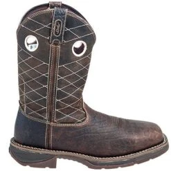 Durango Boots: Men's DB4354 Composite Toe EH Brown Cowboy Work Boots -Work Shoe Store durango db4354 o 01