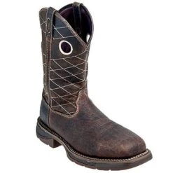 Durango Boots: Men's DB4354 Composite Toe EH Brown Cowboy Work Boots -Work Shoe Store durango db4354 p 01