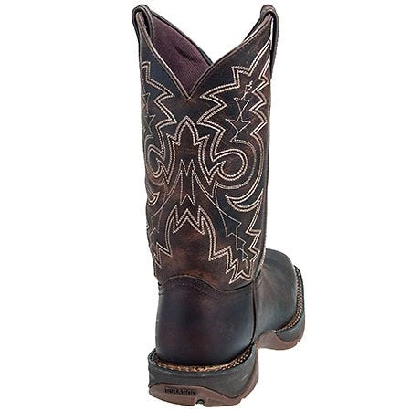 Durango Boots: Men's Brown Rebel DB4443 Leather Square Toe Cowboy Boots 9 Durango Boots: Men's Brown Rebel DB4443 Leather Square Toe Cowboy Boots - Image 7
