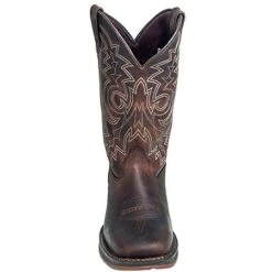 Durango Boots: Men's Brown Rebel DB4443 Leather Square Toe Cowboy Boots 14 Durango Boots: Men's Brown Rebel DB4443 Leather Square Toe Cowboy Boots -Work Shoe Store durango db4443 f 01