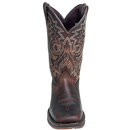 Durango Boots: Men's Brown Rebel DB4443 Leather Square Toe Cowboy Boots 8 Durango Boots: Men's Brown Rebel DB4443 Leather Square Toe Cowboy Boots - Image 6