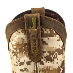 Durango Boots: Men's Desert Camo DDB0166 Rebel Western Pull-On Boots -Work Shoe Store durango ddb0166 d1 01