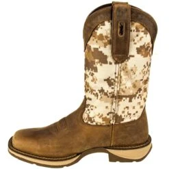 Durango Boots: Men's Desert Camo DDB0166 Rebel Western Pull-On Boots -Work Shoe Store durango ddb0166 i 01