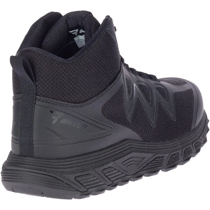 Bates Boots: Men's E01040 Black Rush Mid Tactical Athletic Work Boot 4 Bates Boots: Men's E01040 Black Rush Mid Tactical Athletic Work Boot - Image 2