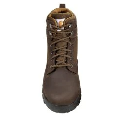 Black Diamond Carhartt Boots: Men's FF6213 Brown Steel Toe Rugged Flex 6" Waterproof Work Boot -Work Shoe Store ff6213 m 5edit