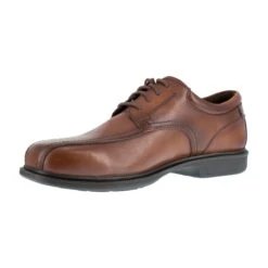 Florsheim Shoes: Men's FS2001 Brown Coronis Steel Toe Oxford Work Shoe -Work Shoe Store florsheim fs2001 coronis 03