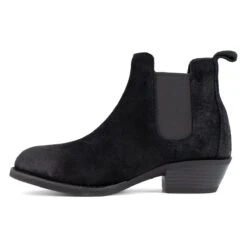 Frye Supply Boots: Women's FR40501F Black Steel Toe Safety-Crafted Chelsea Work Boot -Work Shoe Store frye fr40501f chelsea 04